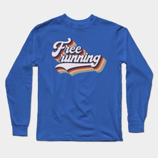 Free running vintage style Long Sleeve T-Shirt